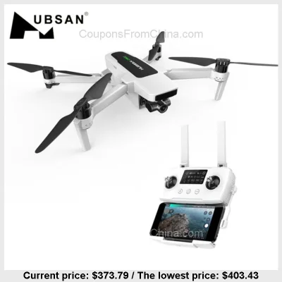 n_____S - Hubsan Zino 2 Drone RTF with Bag [EU] dostępny jest za $373.79 (najniższa: ...