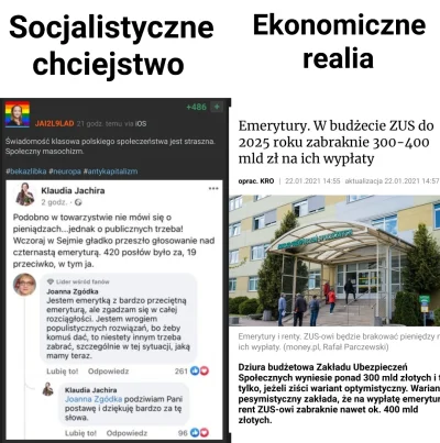 s.....i - Tag #antykapitalizm powinien nazywać się raczej #chujasieznamnaekonomii

...