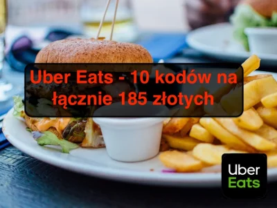 LubieKiedy - Uber Eats - jest aktualnie 10 ważnych kodów (w tym na dwie darmowy dosta...