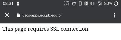 w.....t - Cześć, próbuję zalogować się do aplikacji usos na swoim telefonie z #androi...