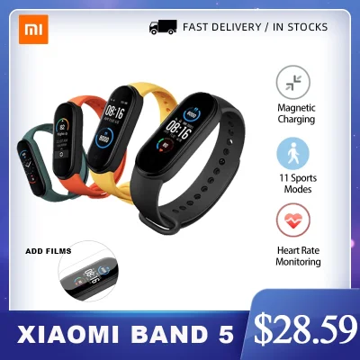 duxrm - Xiaomi Mi Band 5 Smart Bracelet
Cena: 24,13 $
Link ---> Na moim FB. Adres w...