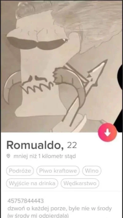 fudiasz3k - Eh, Romualdo...

#tinder #kapitanbomba #heheszki #humorobrazkowy