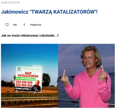 pokpok - Pudelek śmiał się z Jakimowicza zanim to było modne.
https://www.pudelek.pl...