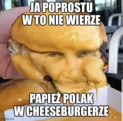 SynGilgamesza - zjadłbym czizburgera ale jakoś mi się odechciało 
#2137 #cheeseburge...