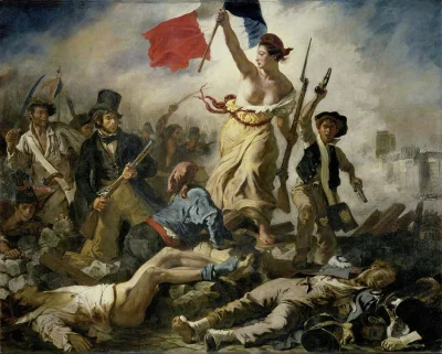 HaHard - Eugène Delacroix (1798-1863)
Wolność wiodąca lud na barykady, (fr. La Liber...