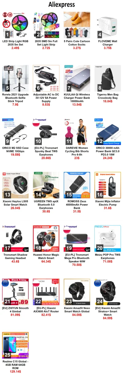 polu7 - Witam, dzisiejsze promocje z #aliexpress

Linki do promocji na moim telegra...