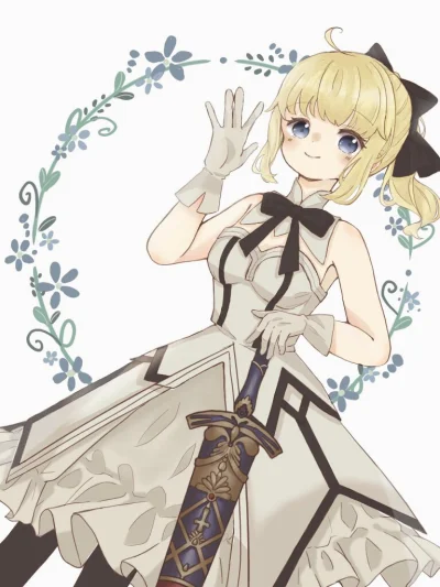 LlamaRzr - #randomanimeshit #fate #fategrandorder #fateunlimitedcodes #saber #saberli...