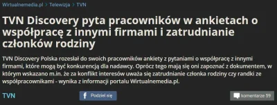 StaryWedrowiec - > TVN pyta w ankietach zatrudnianie członka rodziny i randki ze wspó...