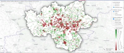 nightmaar - Ciekawa mapka, dosyć wyraźne ubytki ludności w centrach miast i przyrosty...