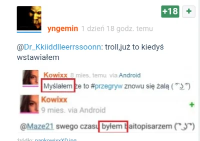 Dr_Kkiiddlleerrssoonn - @nieokiemznany: troll i to w dodatku niesamowicie zakompleksi...