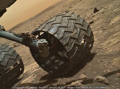 ntdc - Curiosity niestrudzenie bada powierzchnię Marsa, a już za niecały miesiąc na C...