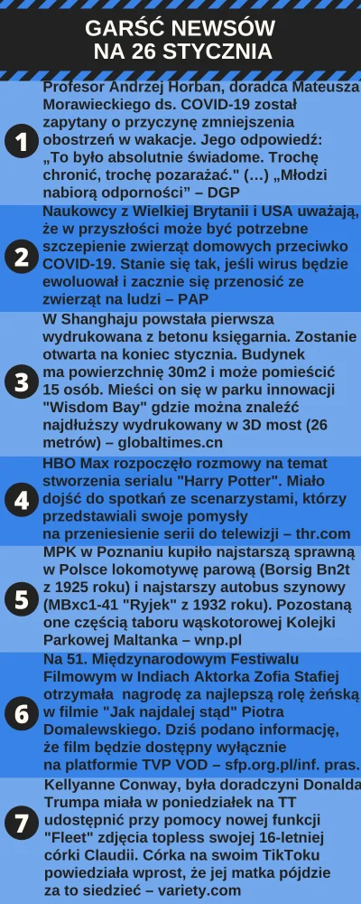 urarthone - Garść newsów na 26 stycznia #garscnewsow

TXT znajdziecie tutaj