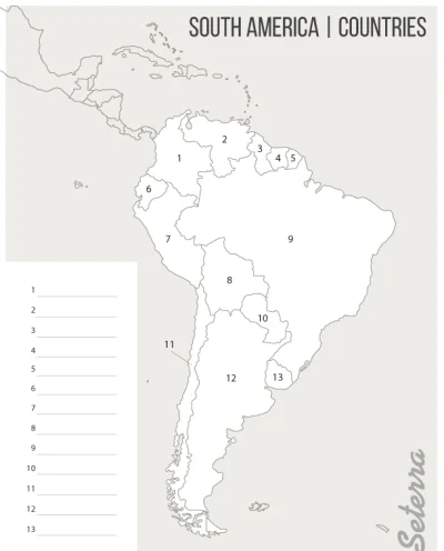 windows95 - Ile krajów Ameryki Południowej bylibyście w stanie z pamięci wymienić i w...
