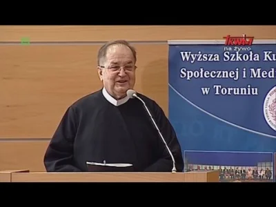 60scnds - @WykopekBordo: Rydzyk nie jest łebski, to przygłup. Posłuchaj jego wykładów...