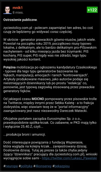 N.....t - Troszkę informacji o portalu Życie Stolicy.

https://www.wykop.pl/wpis/4974...