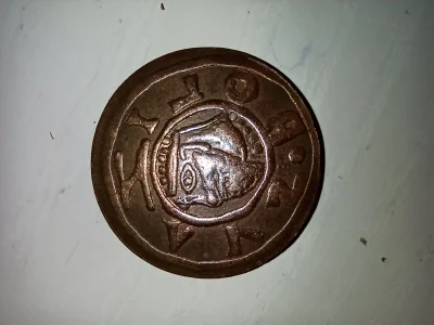luteklutek - #numizmatyka #monety #pytanie 
Ktos wie co to za moneta?