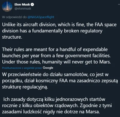 ProblemTrzechCial - Elon zaczyna się wkurzać
#spacex