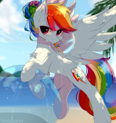 FlaszGordon - #kucyki [ #mlp #rainbowdash artysta: #Heddopen ] 
Hello there :3