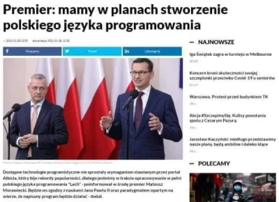 Wujek_Fester - Mireczki, jakie nazwy obstawiacie? 

Januszton?
OrlenScript?
Cpińć...