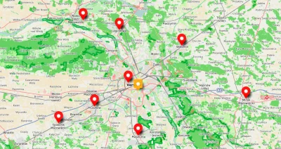 Andreth - W Warszawie pod TK zatrzymano wczoraj 14 ludzi. Poniżej mapka z miejscowośc...