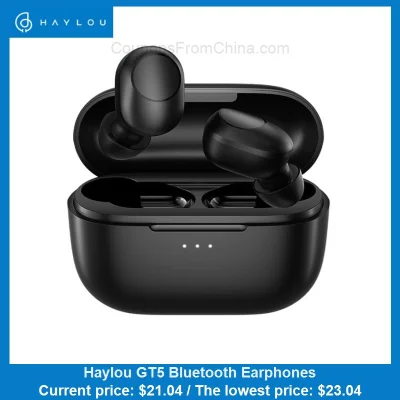 n_____S - Haylou GT5 Bluetooth Earphones dostępny jest za $21.04 (najniższa: $23.04)
...