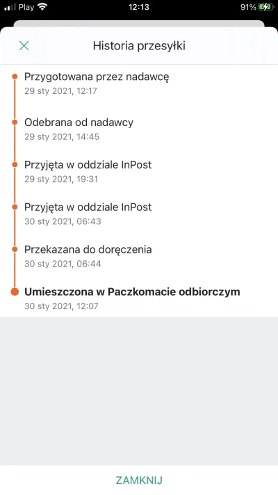 Franzzzmauer1 - Szanuje InPost, na list z Rzeszowa czekam już tydzień...
#inpost