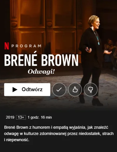 polemarchos - Gorąco polecam wykłada Brene Brown na Netflix!
Nazywa się Odwagi!
#ne...