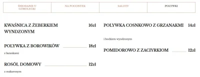 rusty_zn-e - @maxx92: Gościu, ale pie***sz. Środek Krupówek, rosół 12zł. 4.5zł to chy...