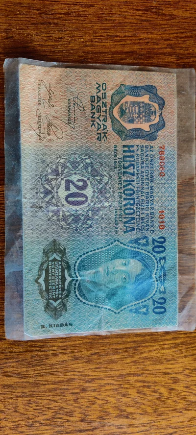 wuha - Mircy mam pytanie, znalazłem w domu rodzinnym stare banknoty z Austro-Węgier. ...