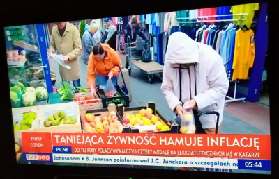 panczekolady - @rewter: A taniejąca żywność hamuje inflację.
