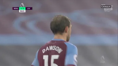 WHlTE - West Ham [1]:3 Liverpool - Craig Dawson
#westham #lfc #premierleague #golgif...