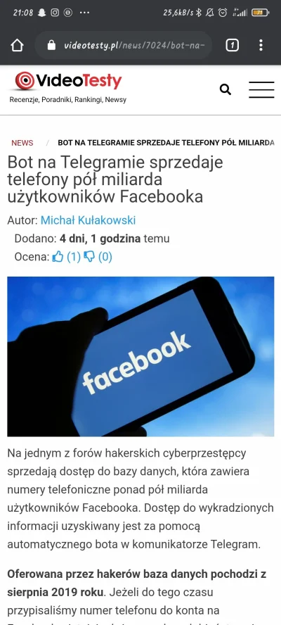 Mati4265 - Ma ktoś tego bota ?
#facebook #telefony #telegram