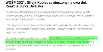 janekplaskacz - To, że Strajk Kobiet stwierdził, że w niedzielę właśnie ze względu na...