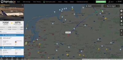 c.....t - #flightradar24 #lotnictwo #ciekawostki

Ciocia Lufa na Airbusie A350 D-AI...