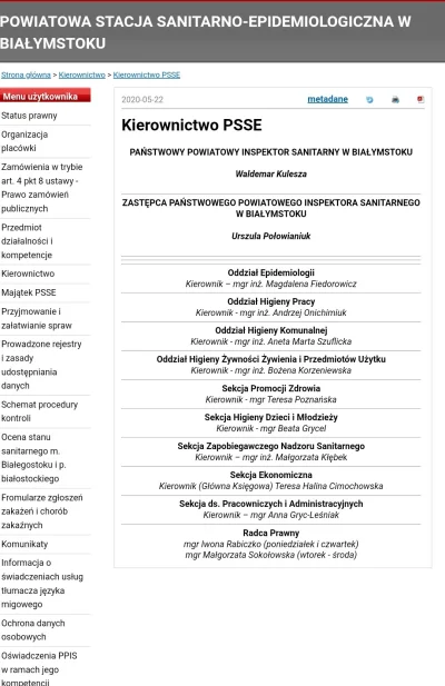 Morfeusz321 - Strona Sanepidu 
Można Składać zapytania


https://pssebialystok.bip.go...