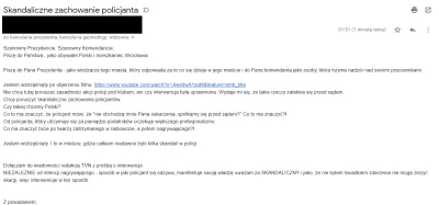 DodatnieUjemny - A ja sobie z nudów wysłałem email do prezydenta Wrocławia, redakcji ...