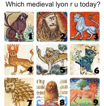 PrimusOne - Którym średniowiecznym lwem jesteś?