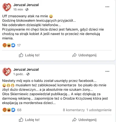 gosolution - Koleś wzywa do przestępstwa a poźniej się dziwi, że facebook usunął wiad...