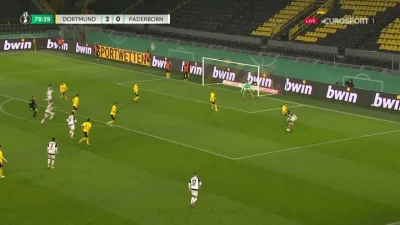 WHlTE - Borussia Dortmund 2:[1] Paderborn - Julian Justvan 
#bvb #paderborn #dfbpoka...