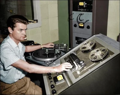 czlowiekzlisciemnaglowie - Sam Phillips w Memphis Recording Service. Siedziba Sam 'a ...
