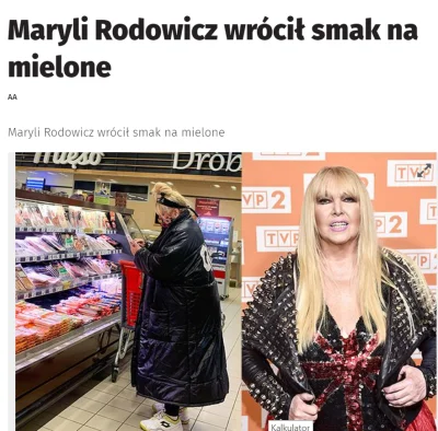 JanDzbanPL - Panie Marcinie czy to prawda, że Maryli wrócił smak na mielone?