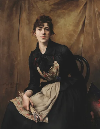 UrbanNaszPan - Autoportret (1882)
Anna Bilińska-Bohdanowicz

#art #sztuka #malarst...