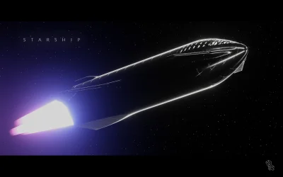 ProblemTrzechCial - #spacex #starship #blender #tworczoscwlasna
