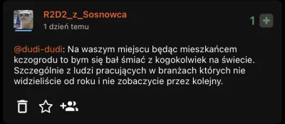 R2D2zSosnowca - @zwirz: pomimo tego, że wczoraj to już tutaj #bylo to pozwolę sobie p...