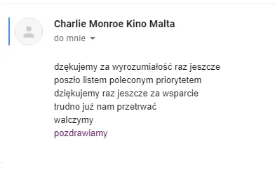 Millionth_Visitor - #poznan poznańskie kino Charlie Monroe (ex Kino Malta) mocno ober...