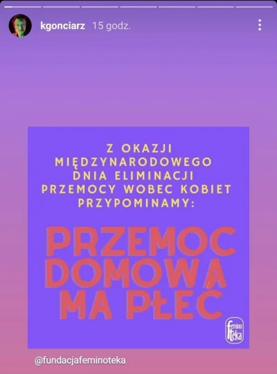 NVX78 - Mizoandrysta Krzysztof #gonciarz twierdzi, że przemoc domowa ma płeć. Długo n...