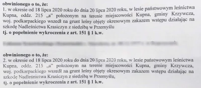 WroTaMar - Opis znaleziska jest mylący, bo nie chodzi o samo "wejście do lasu", tylko...