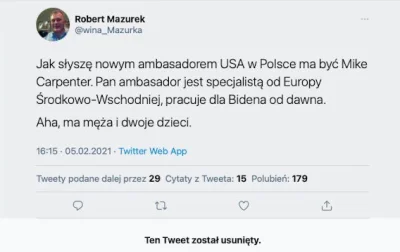 FlasH - Nie wiem dlaczego Mazurek usunął ten twitt, ale był ciekawy...

#paskigrozy...
