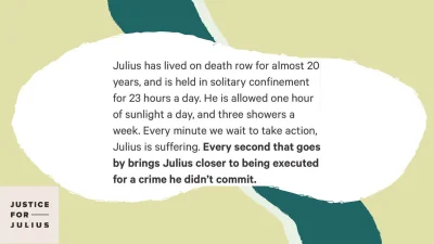 p.....k - Kontekst do klipu: Julius Jones is innocent. Don't let him be executed by t...
