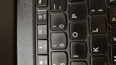 dorota-z - @Soothsayer: mam ThinkPada w pracy i można samu zamienić funkcję tych klaw...